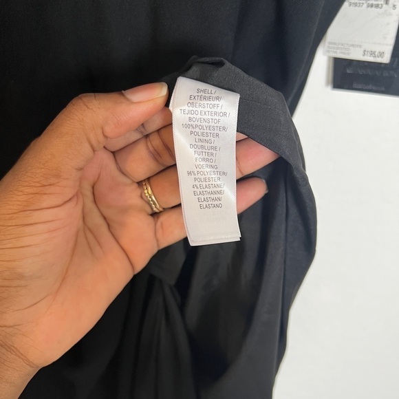 AIDAN MATTOX V-Neck Column Gown - Picture 8 of 8